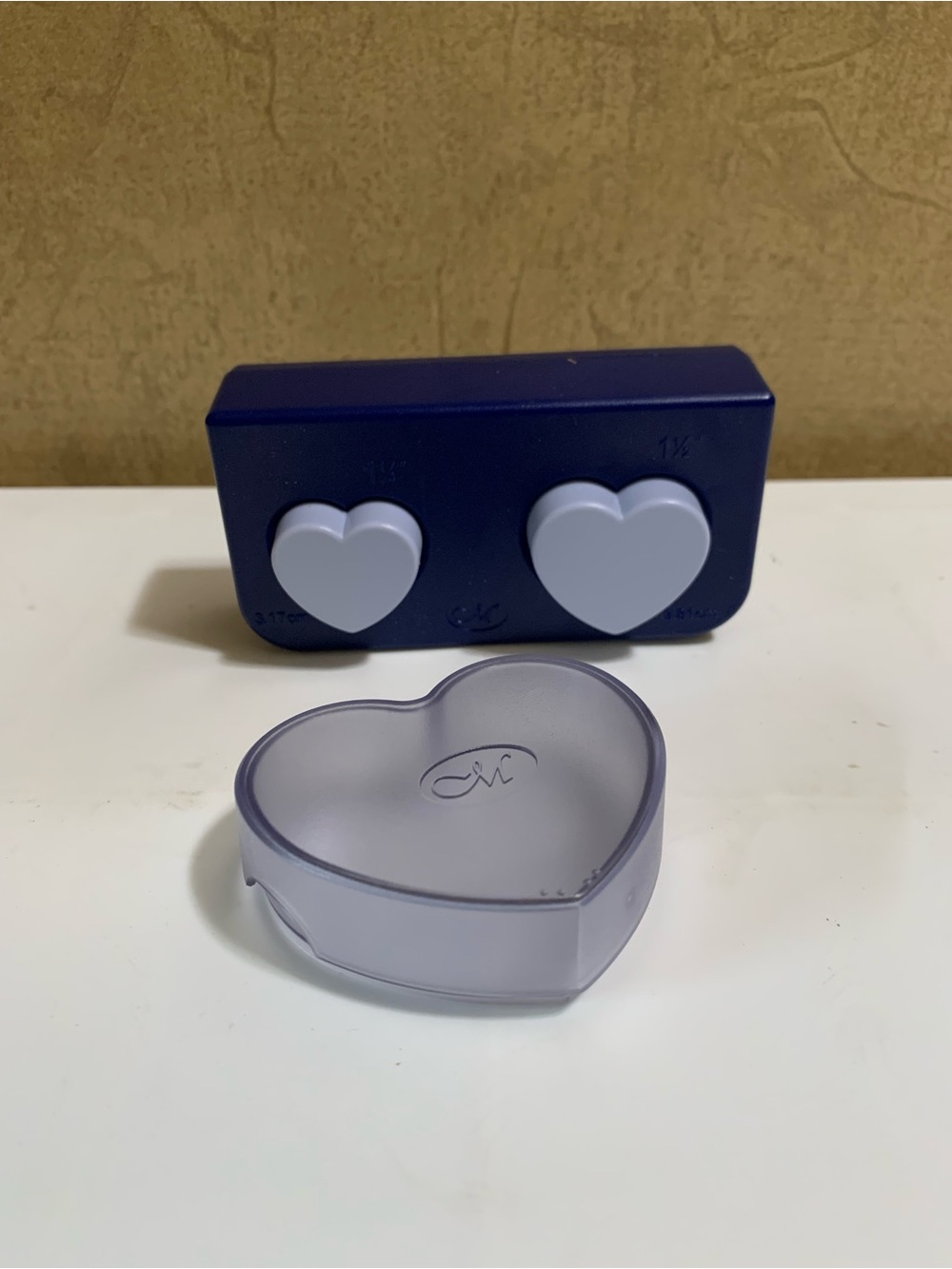 CREATIVE MEMORIES Heart Maker Paper Punch 1-1/4” & 1-1/2” NEW in Box